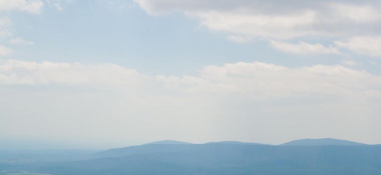 The Ouachita Mountains seen from the Talimena Scenic Drive in southeast Oklahoma