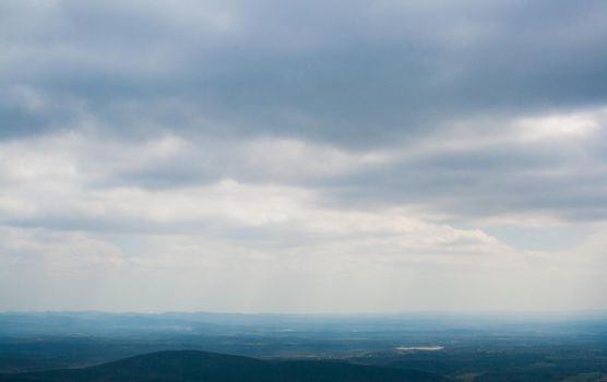 The Ouachita Mountains seen from the Talimena Scenic Drive in southeast Oklahoma