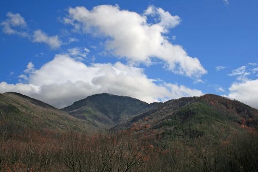 Views seen in the Great Smoky Mountains National Park in Tennessee