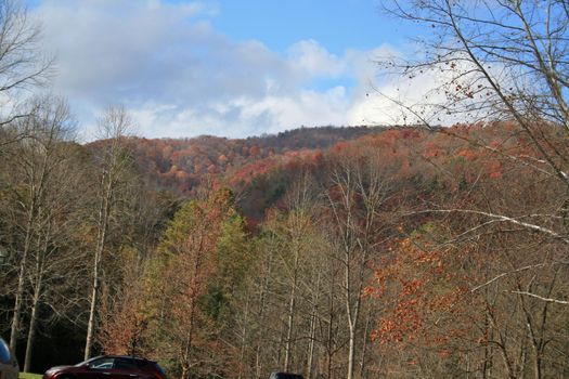 Views seen in the Great Smoky Mountains National Park in Tennessee