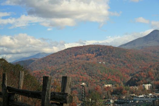 Views seen in the Great Smoky Mountains National Park in Tennessee