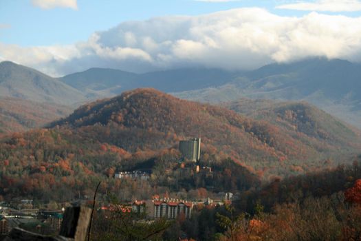 Views seen in the Great Smoky Mountains National Park in Tennessee