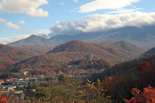Views seen in the Great Smoky Mountains National Park in Tennessee