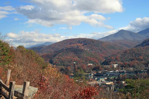 Views seen in the Great Smoky Mountains National Park in Tennessee