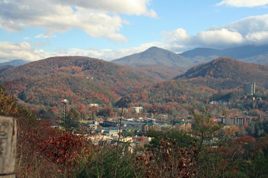 Views seen in the Great Smoky Mountains National Park in Tennessee