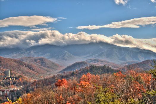 Views seen in the Great Smoky Mountains National Park in Tennessee