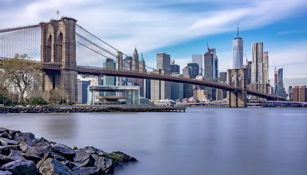 new york city skyline manhattan panorama view