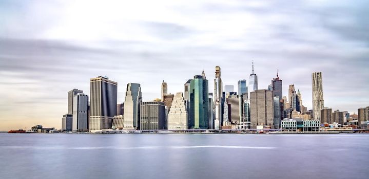 new york city skyline manhattan panorama view