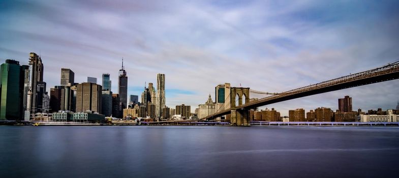 new york city skyline manhattan panorama view