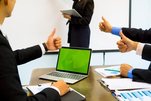 Multiethnic diverse group of business coworkers in team meeting discussion