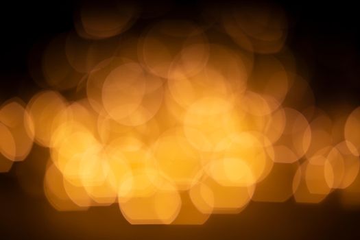 Abstract blurred Christmas light bokeh background.