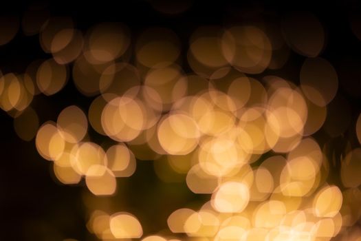 Abstract blurred Christmas light bokeh background.