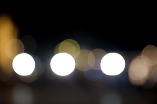 Abstract bokeh light background.