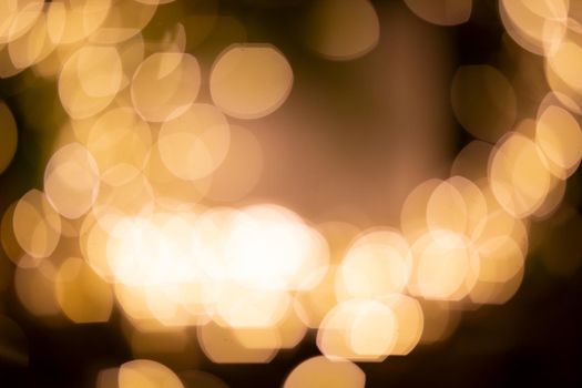Abstract blurred Christmas light bokeh background.