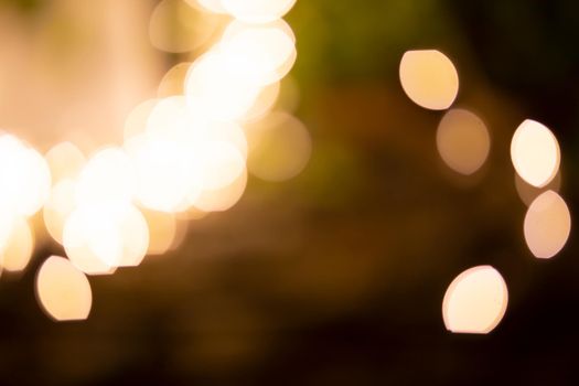 Abstract blurred Christmas light bokeh background.