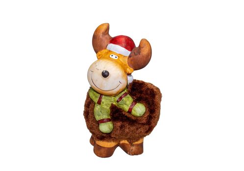 A happy toy reindeer, christmas decoration