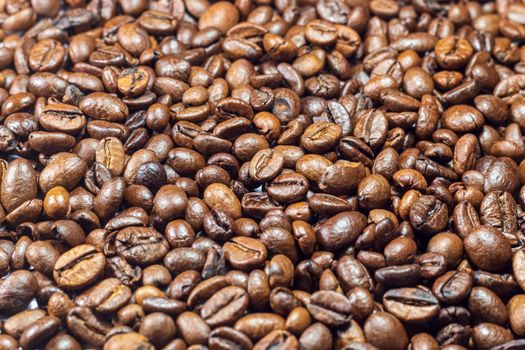 Coffee beans, texture, pattern, background