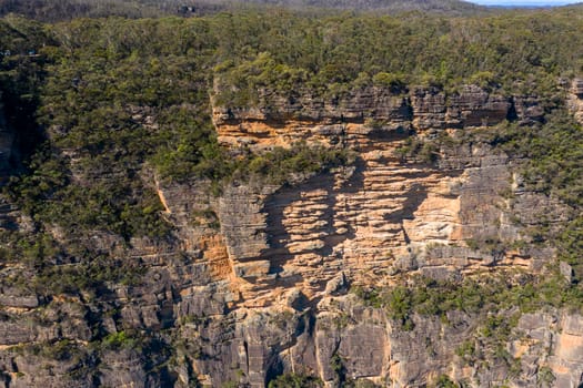 The Kedumba Pass in The Blue Mountains in New South Wales in Australia