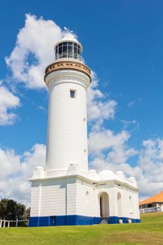 The Lighthouse at Norah Head on the central coast in regional New South Wales in Australia