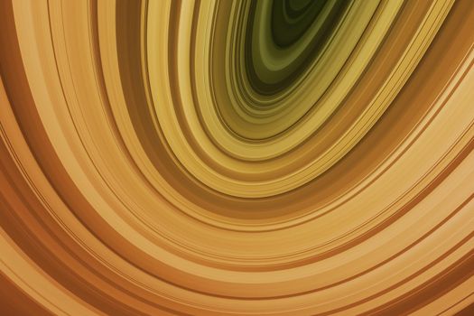 Orange, yellow and green curved lines, light abstract background