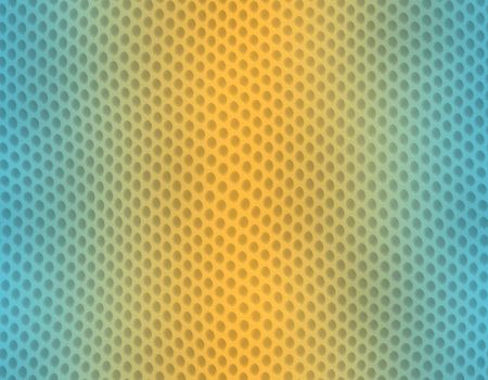Yellow and blue gradient snake skin seamless pattern, bubble scale
