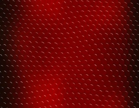 Deep red gradient snake skin seamless pattern, bubble scale
