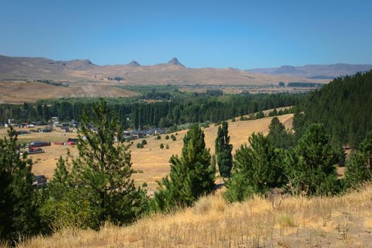 Prairies around Junin de los Andes, Neuquen, in Argentinian Patagonia.