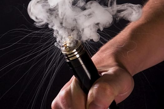 Smoke from the veep. It's like a steaming veep.