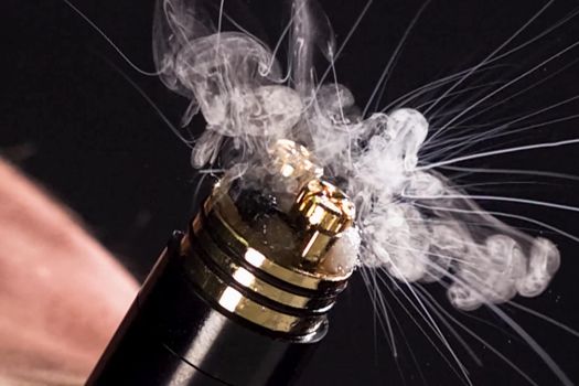 Smoke from the veep. It's like a steaming veep.