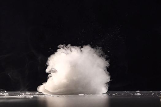 Smoke from the veep. It's like a steaming veep.