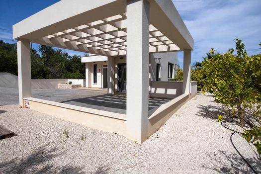 A house in Spain by the sea. Two-storey cottage with their amenities.