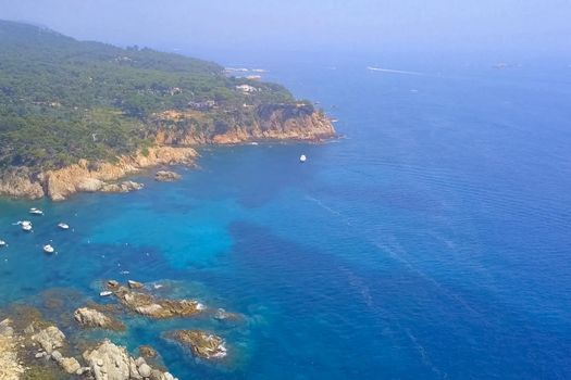 The Mediterranean coast in Spain. Spain's courts by the sea.