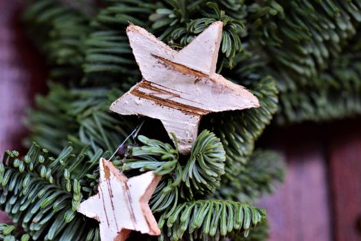 close up of christmas decoration