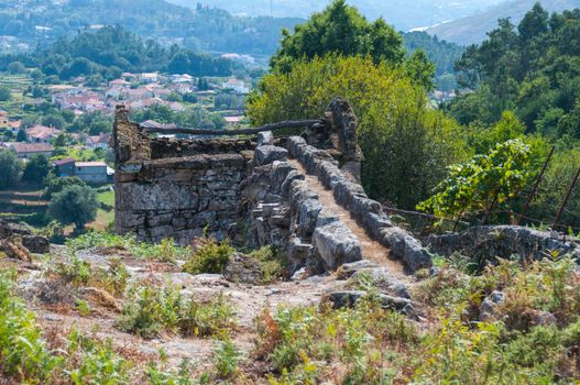 Old houses in the North of Portugal.