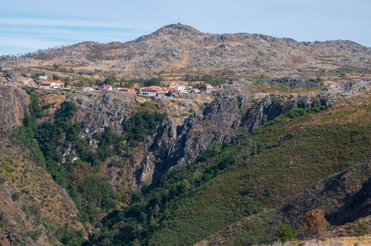 The mountains near Arouca, Portugal.