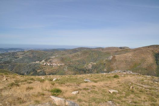 The mountains near Arouca, Portugal.