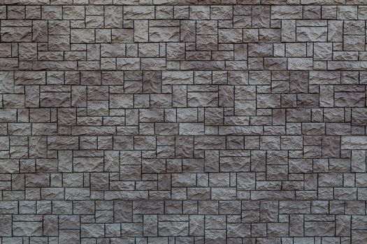flat texture of artificial stone wall tiles.