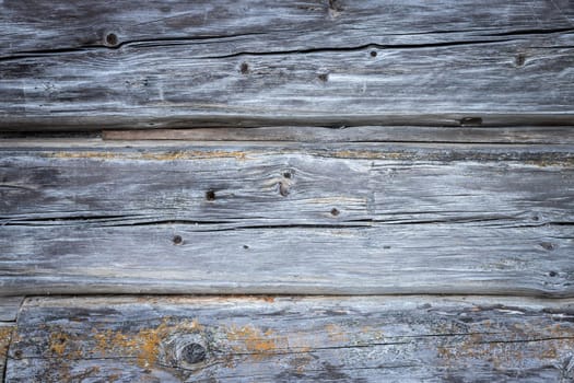 Closeup picture of old rustic wooden planks