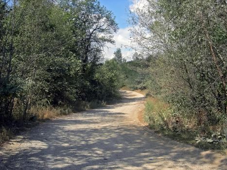 The Beloretsky tract. Nature is in the way of the Beloretsky tract. Roads and landscape.