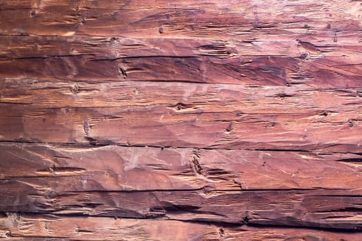 Closeup picture of old rustic wooden planks