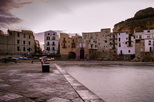 Cefalu, medieval village of Sicily island, Province of Palermo, Italy. Europe