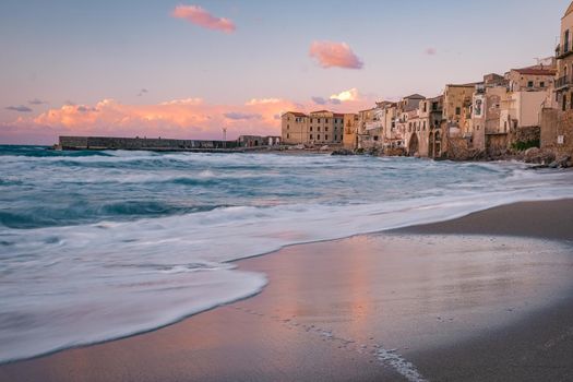 Cefalu, medieval village of Sicily island, Province of Palermo, Italy. Europe