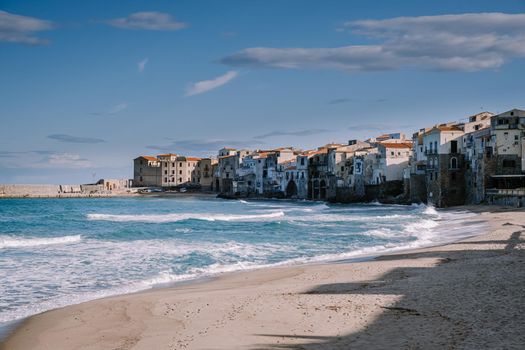 Cefalu, medieval village of Sicily island, Province of Palermo, Italy. Europe