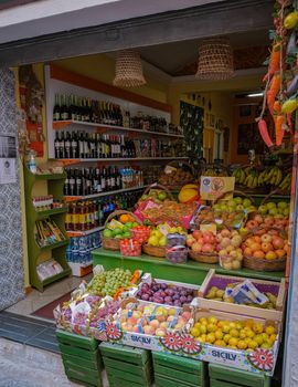 Cefalu Sicily October 2020, medieval village of Sicily island, Province of Palermo, Italy. Europe