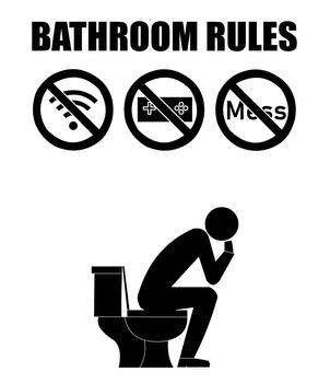 A Set of Bathroom Rules