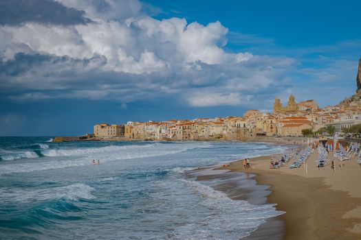 Cefalu, medieval village of Sicily island, Province of Palermo, Italy. Europe