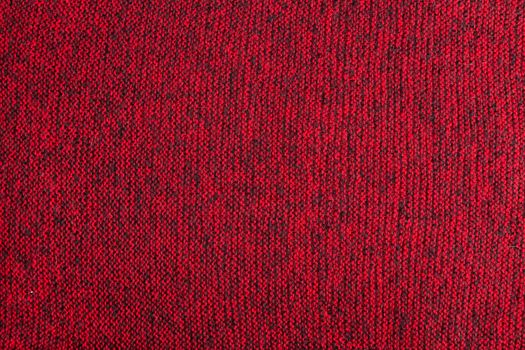 mixed red and black knitted texture and flat background