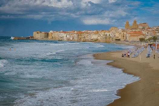 Cefalu, medieval village of Sicily island, Province of Palermo, Italy. Europe