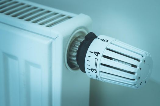 Close up picture of a heat regulator.