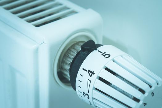 Close up picture of a heat regulator.